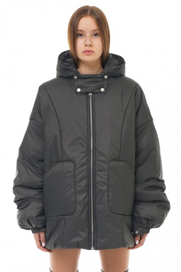 Куртка oversize з капюшоном MISBHV MSBw23022