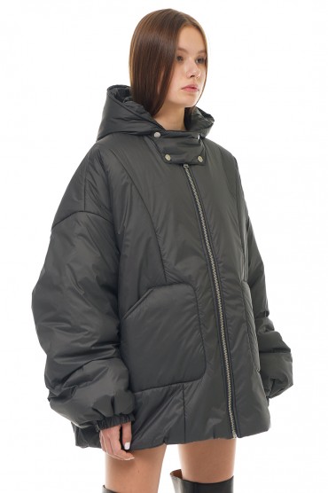 Куртка oversize з капюшоном MISBHV MSBw23022