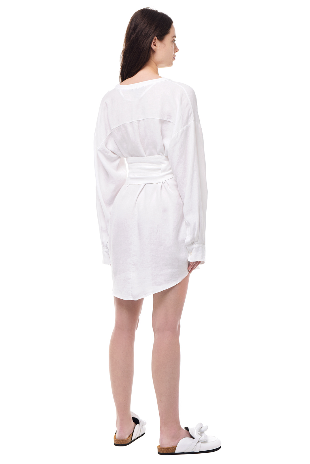Лляна сукня-сорочка зі зйомним поясом MARISSA WEBB MW13007
