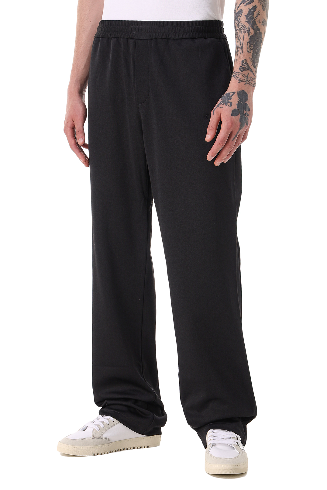 Удлиненные брюки с эластичным поясом OFF-WHITE OWm21011
