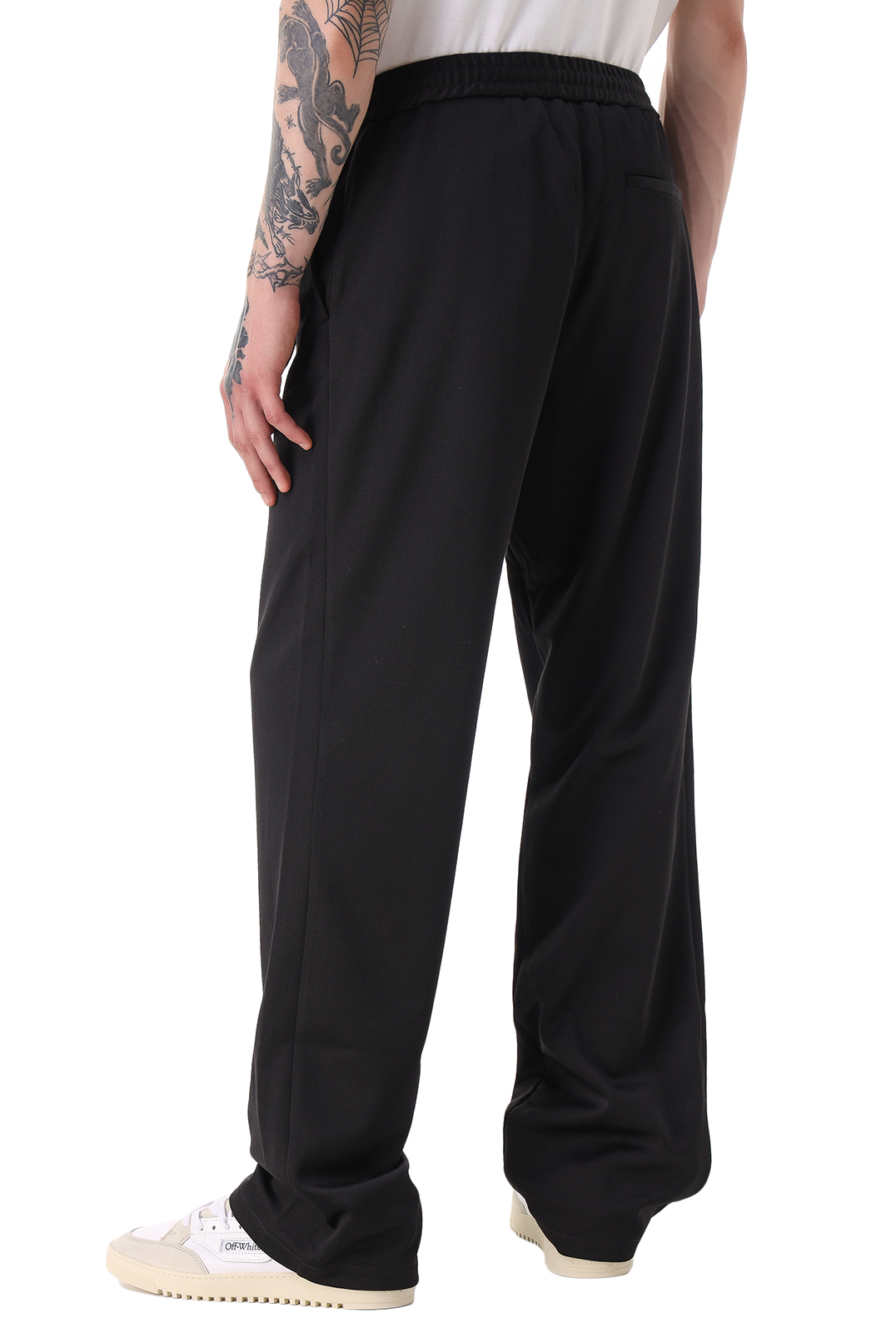 Подовжені брюки з еластичним поясом OFF-WHITE OWm21011