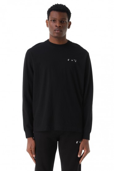 Лонгслів з логотипом OFF-WHITE OWm21027
