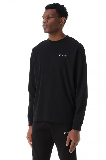 Лонгслів з логотипом OFF-WHITE OWm21027