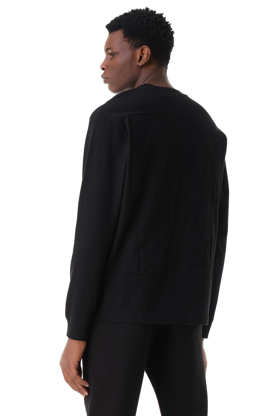 Лонгслів з логотипом OFF-WHITE OWm21027