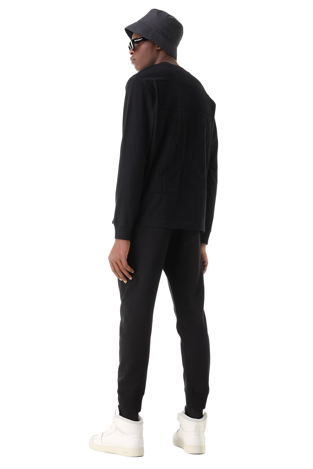 Лонгслів з логотипом OFF-WHITE OWm21027