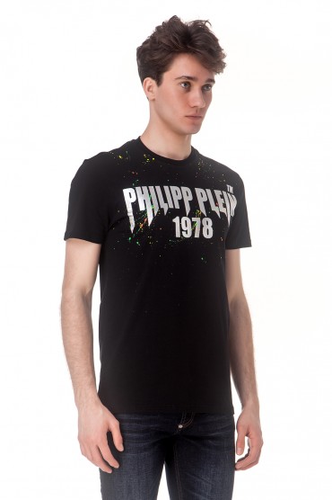 Футболка з принтом і логотипом PHILIPP PLEIN PHPp10003