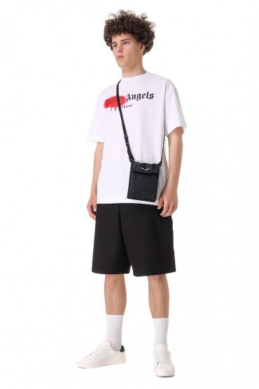 Футболка oversize з логотипом PALM ANGELS PLMm11023