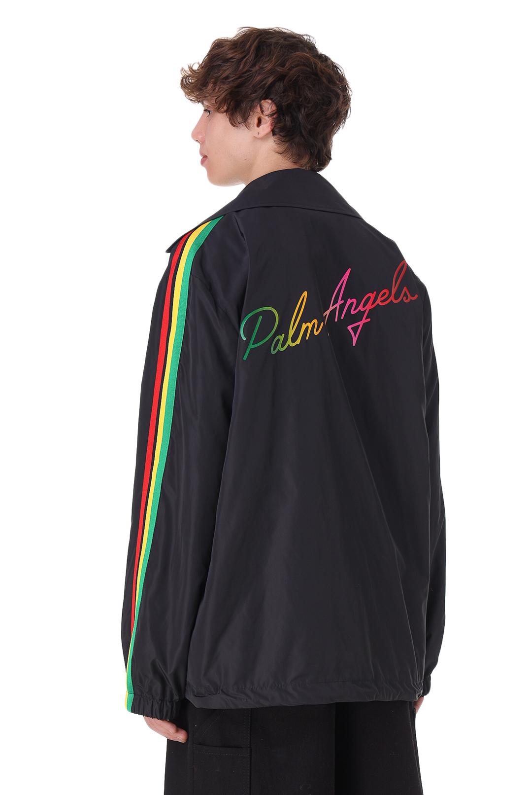 Куртка oversize з логотипом PALM ANGELS PLMm11030
