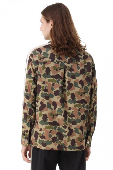 Куртка-сорочка oversize з camo-принтом PALM ANGELS PLMm21023 