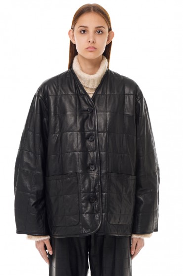 Шкіряна куртка RAIINE RAIN22002 