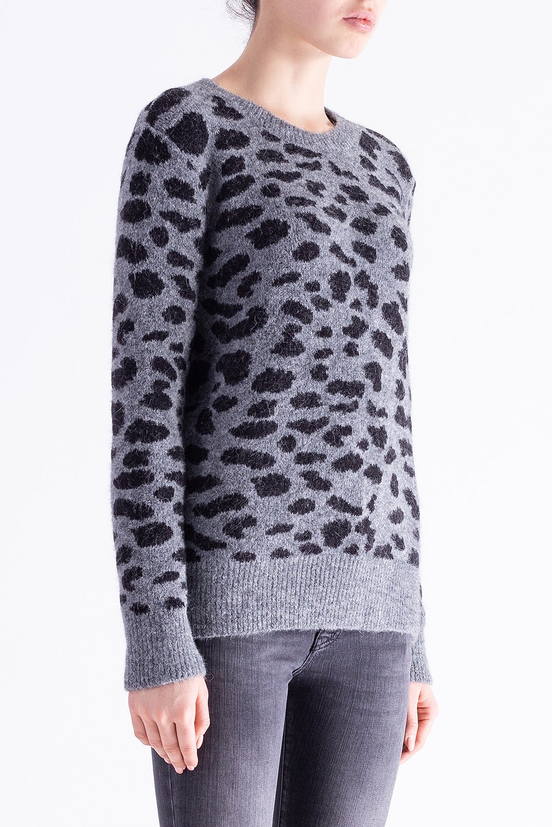 Леопардовий светр RAIINE RAIN29006