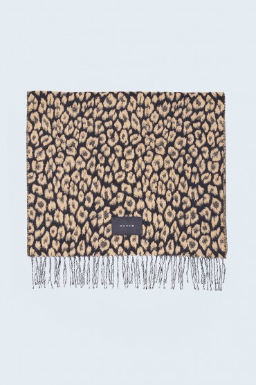 Леопардовий шарф RAIINE RAIN29015