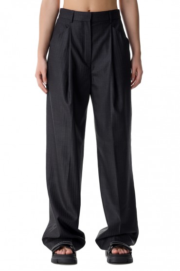 Подовжені брюки в смужку ROHE ROH21018 