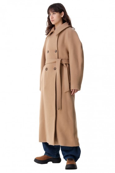 Двобортне пальто oversize ROHE ROH21020