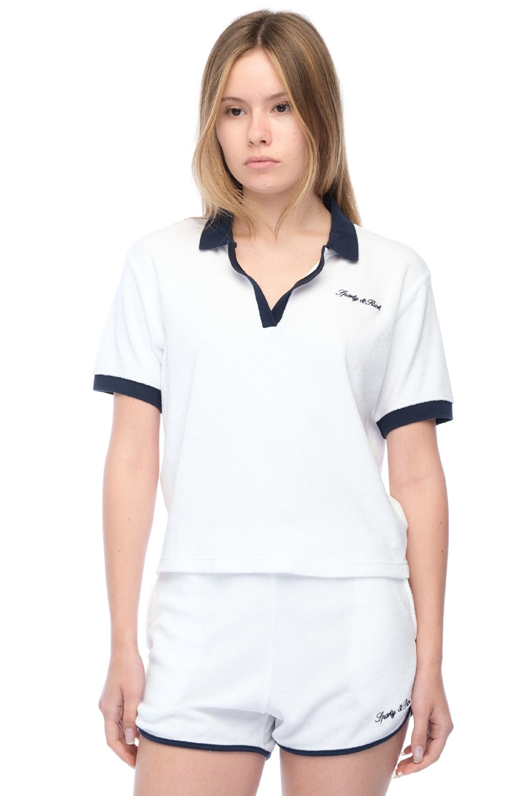 Поло SPORTY&RICH S&R16016