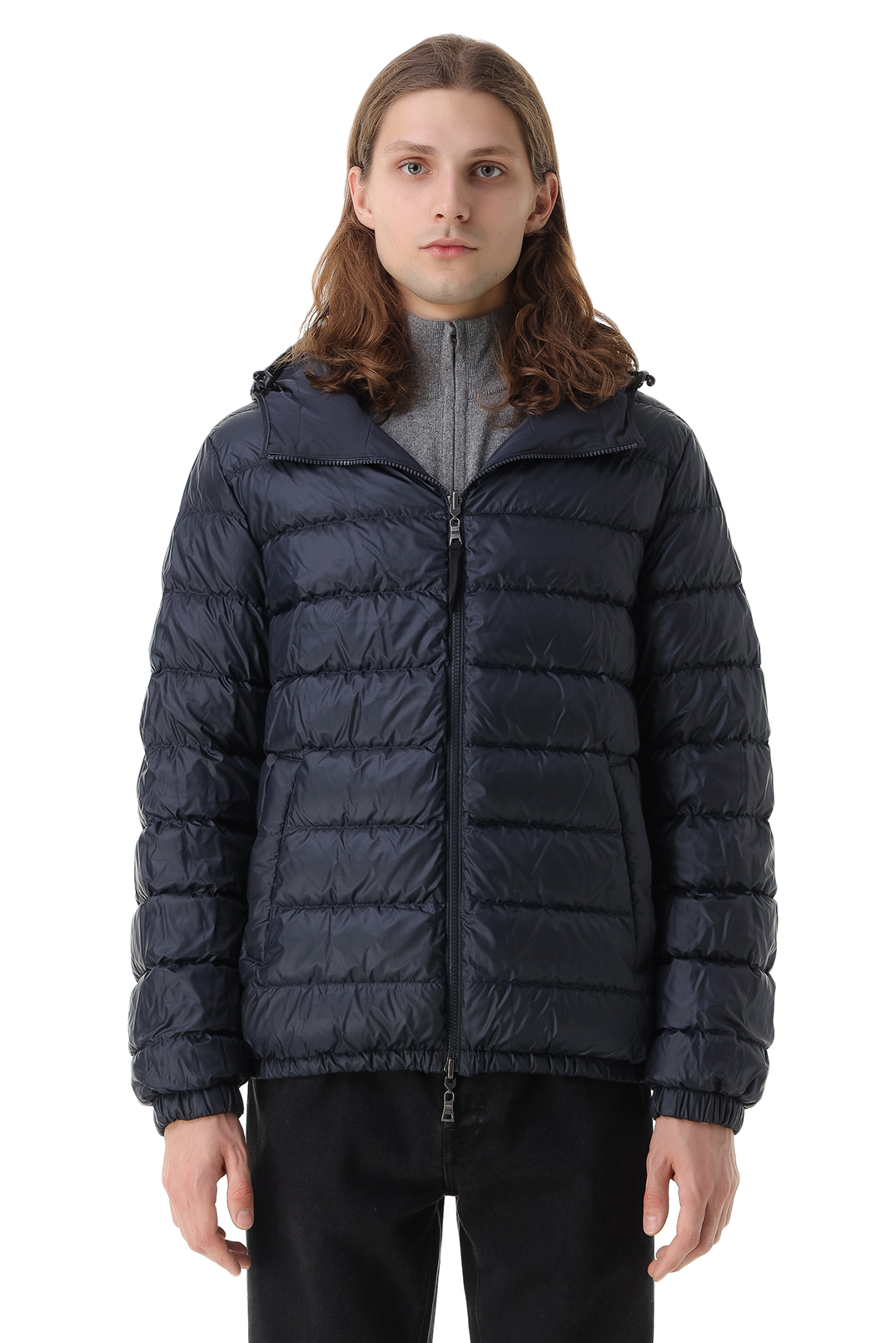 Двусторонняя стеганая куртка с капюшоном SEVENTY SEV21004