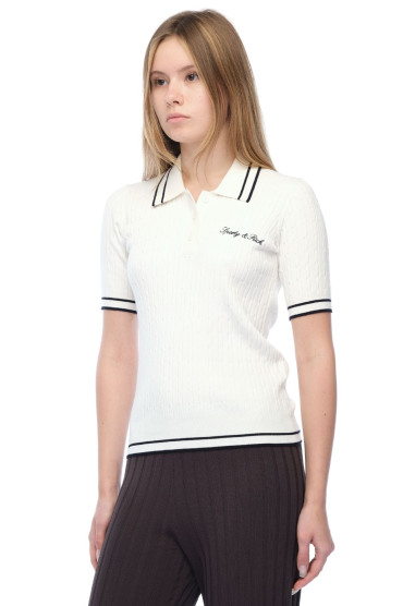 Поло SPORTY&RICH SR16027
