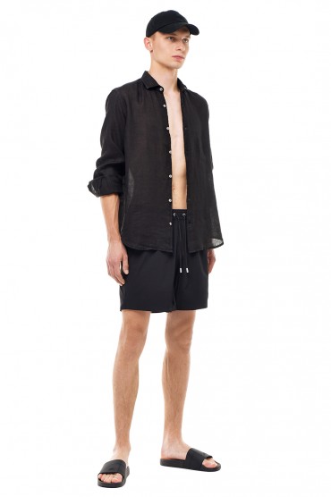 Купить оригинал Лляна сорочка STBm13023 от бренда MC2 ST.BARTH Лляна сорочка MC2 ST.BARTH STBm13023