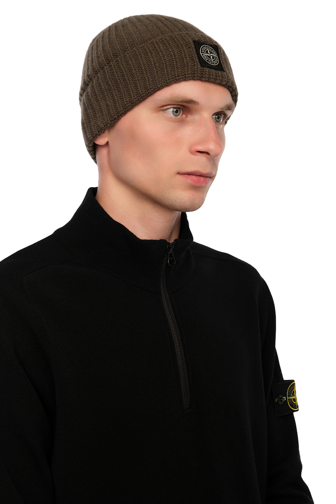 Шапка з логотипом STONE ISLAND STa24014