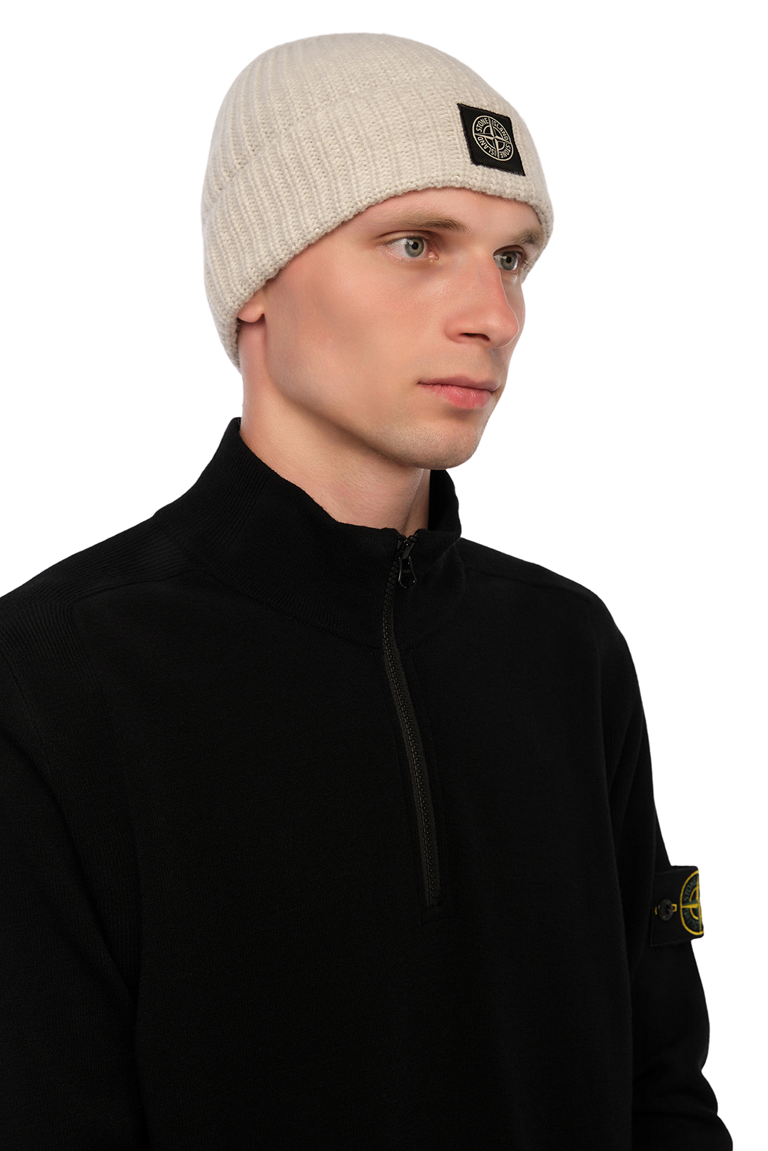 Шапка з логотипом STONE ISLAND STa24015