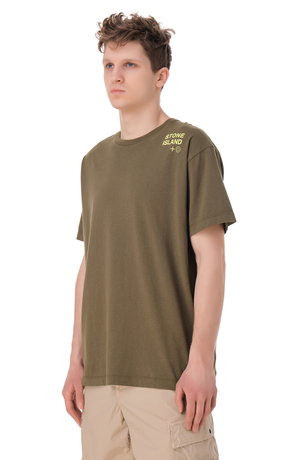 Футболка з логотипом STONE ISLAND STm11018