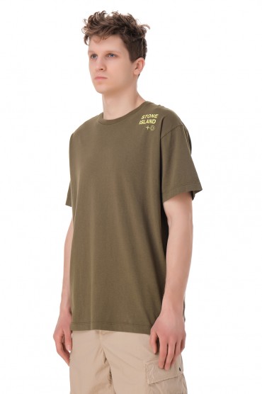 Футболка з логотипом STONE ISLAND STm11018