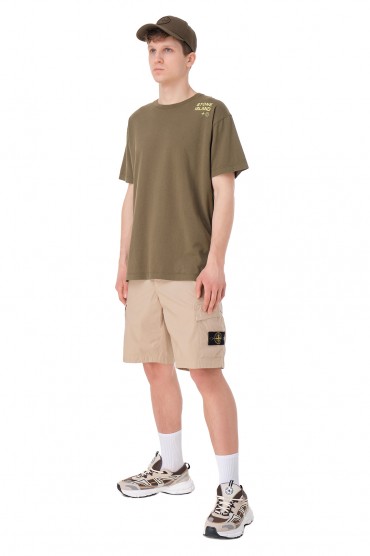 Футболка з логотипом STONE ISLAND STm11018