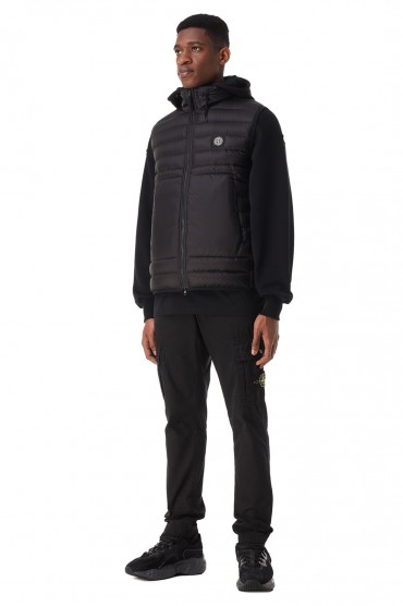 Жилет на пуху з потайним капюшоном STONE ISLAND STm12043