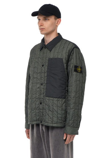 Стьобана куртка-сорочка STONE ISLAND STm14001