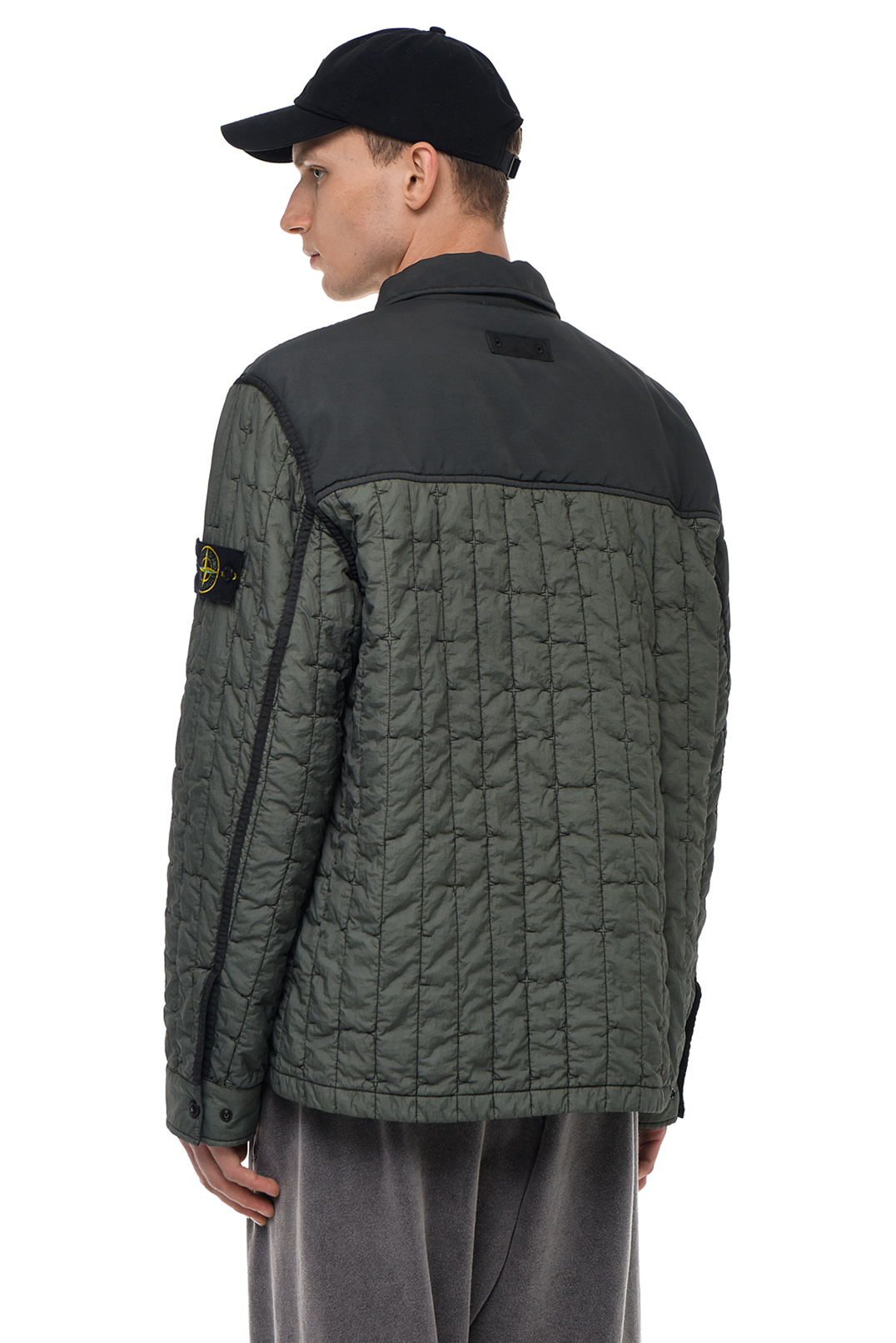 Стьобана куртка-сорочка STONE ISLAND STm14001