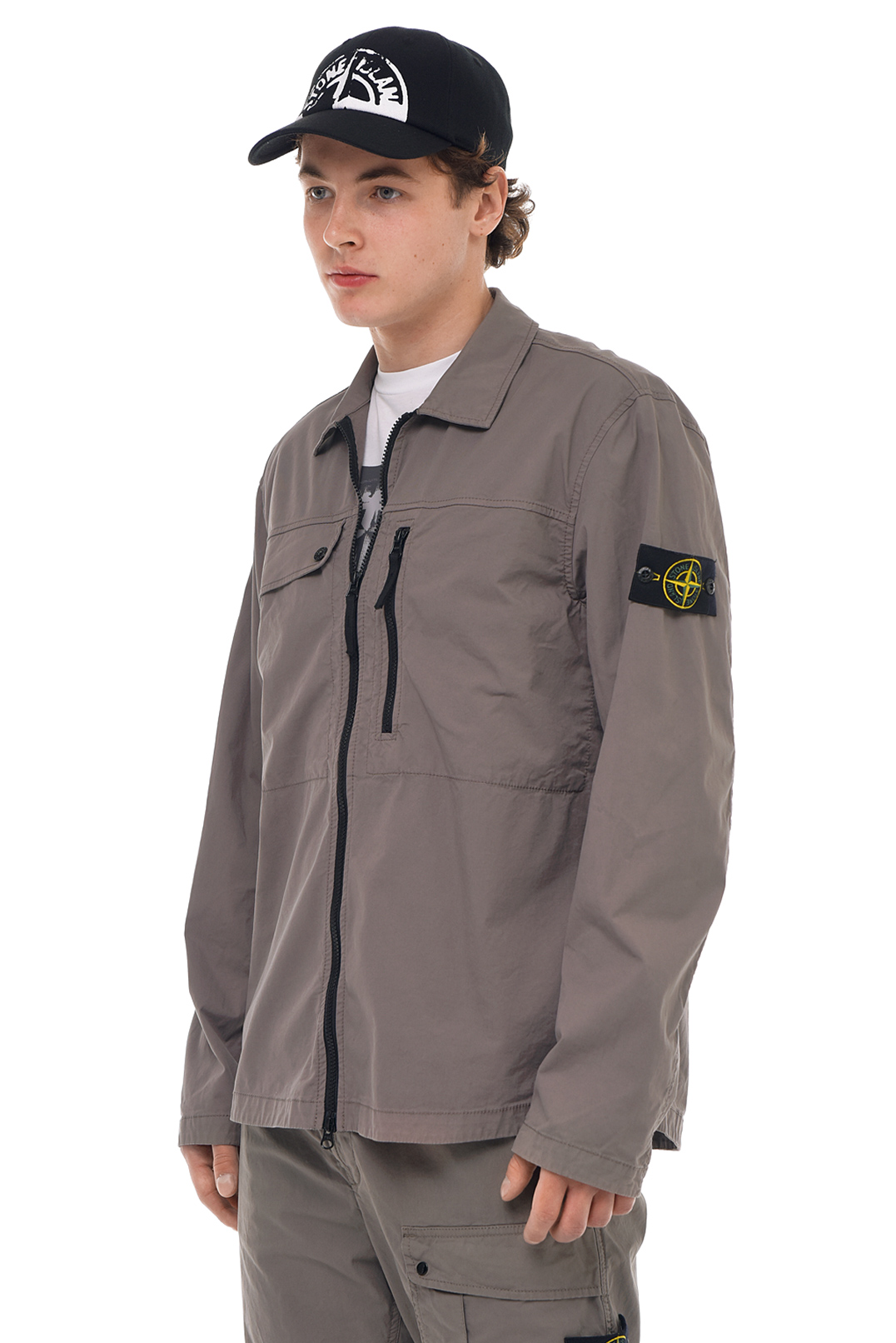 Сорочка на блискавці STONE ISLAND STm14004