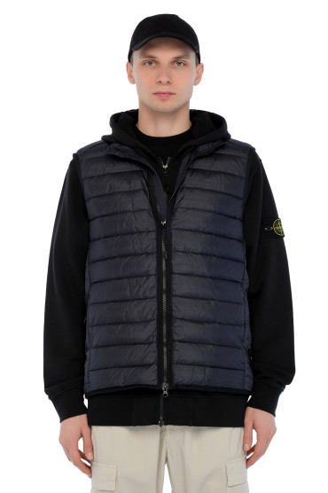 Стьобаний жилет на пуху STONE ISLAND STm15010