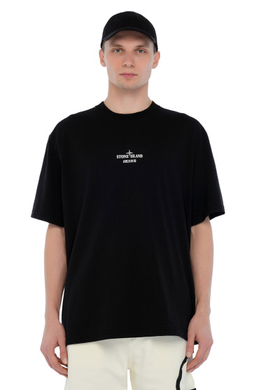 Футболка з принтом STONE ISLAND STm15040