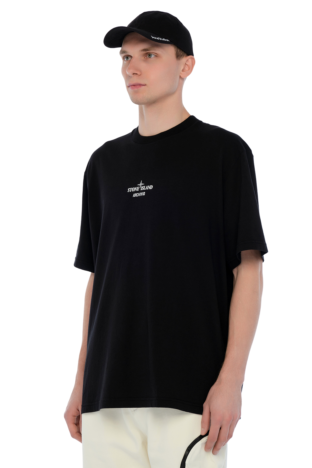Футболка з принтом STONE ISLAND STm15040