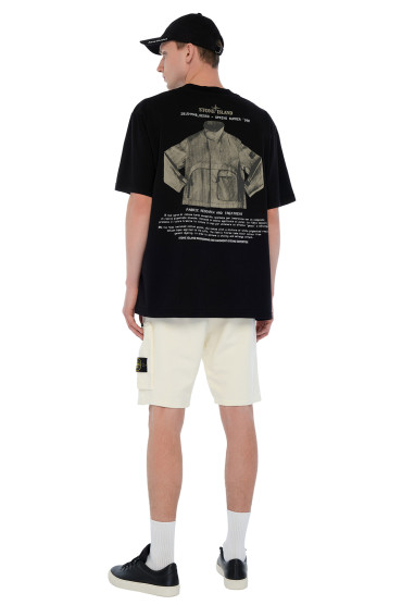 Футболка з принтом STONE ISLAND STm15040