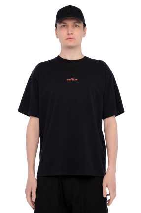 STONE ISLAND Футболка з принтом