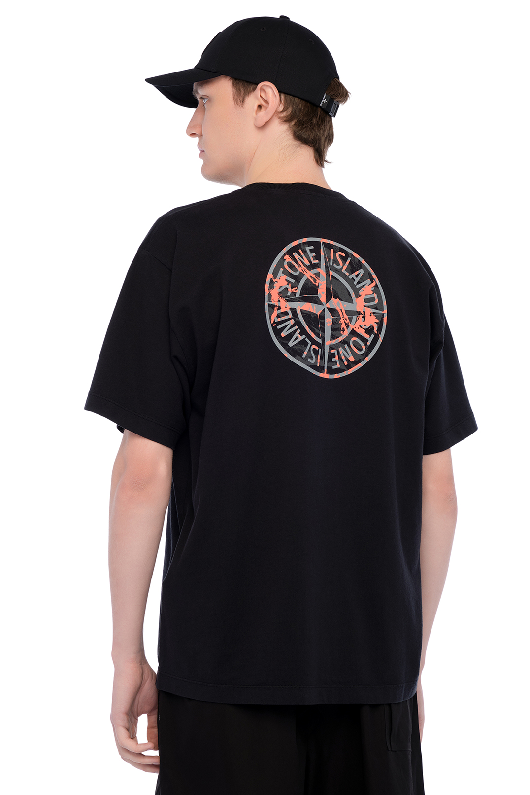 Футболка з принтом STONE ISLAND STm15083
