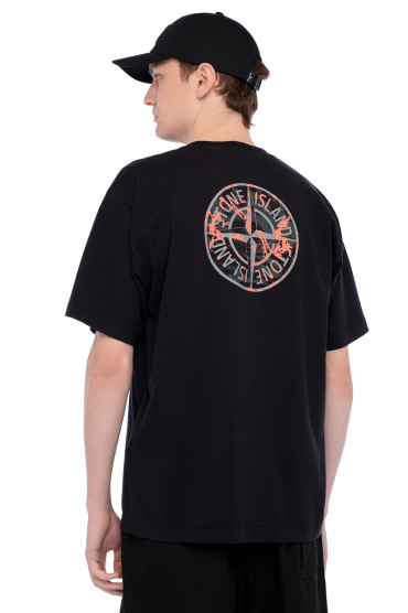 Футболка з принтом STONE ISLAND STm15083
