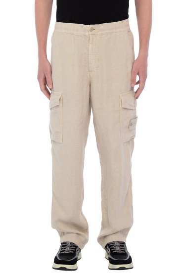 Лляні брюки Ghost STONE ISLAND STm15084