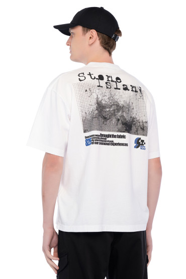 Футболка з принтом STONE ISLAND STm15085