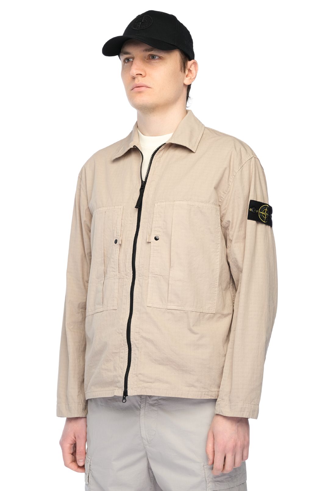 Сорочка на блискавці STONE ISLAND STm16001