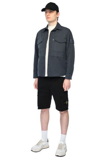 Купить оригинал Сорочка Ghost STm16002 от бренда STONE ISLAND Сорочка Ghost STONE ISLAND STm16002