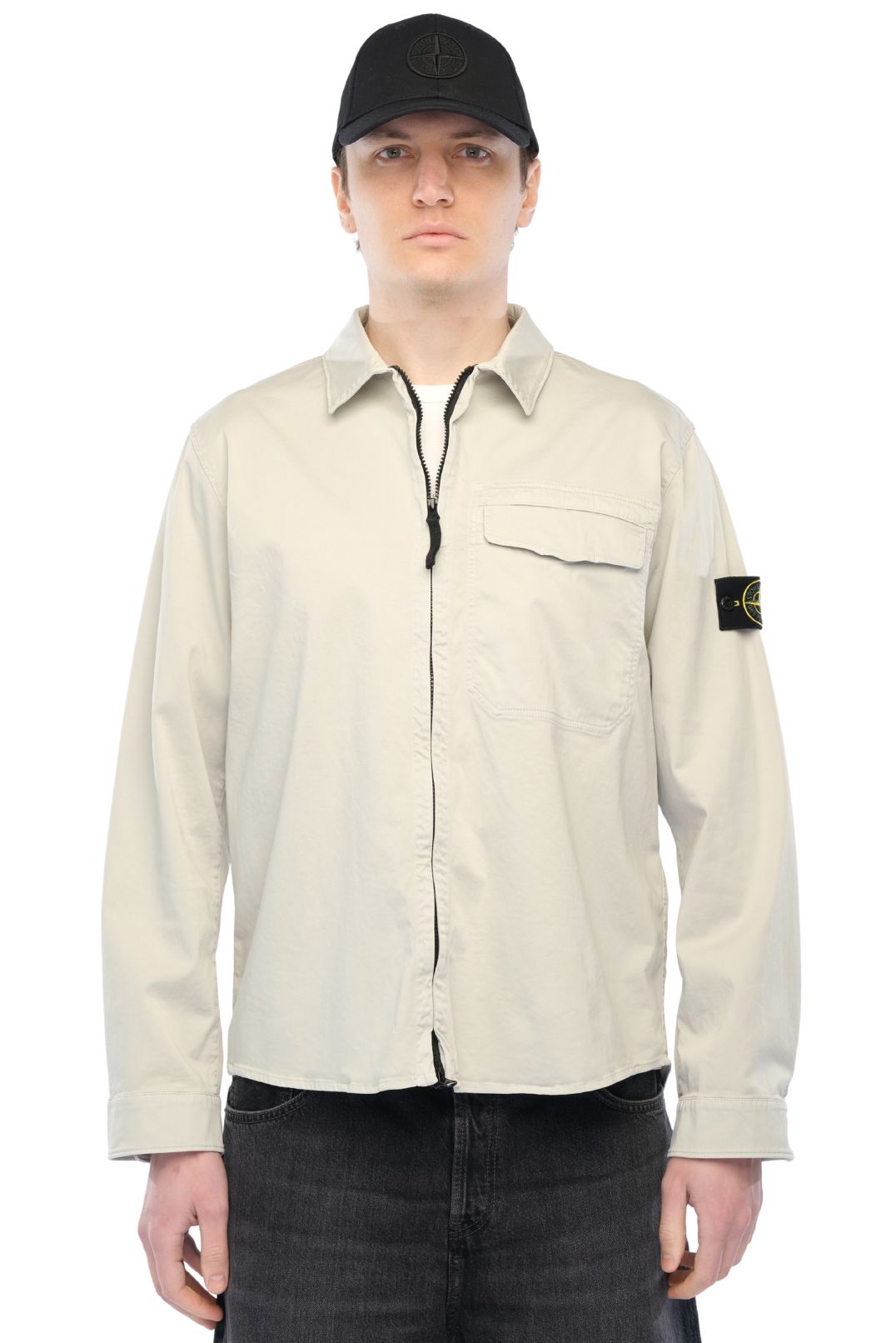 Сорочка на блискавці STONE ISLAND STm16005