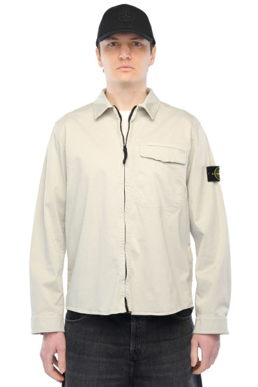 Купить оригинал Сорочка на блискавці STm16005 от бренда STONE ISLAND Сорочка на блискавці STONE ISLAND STm16005