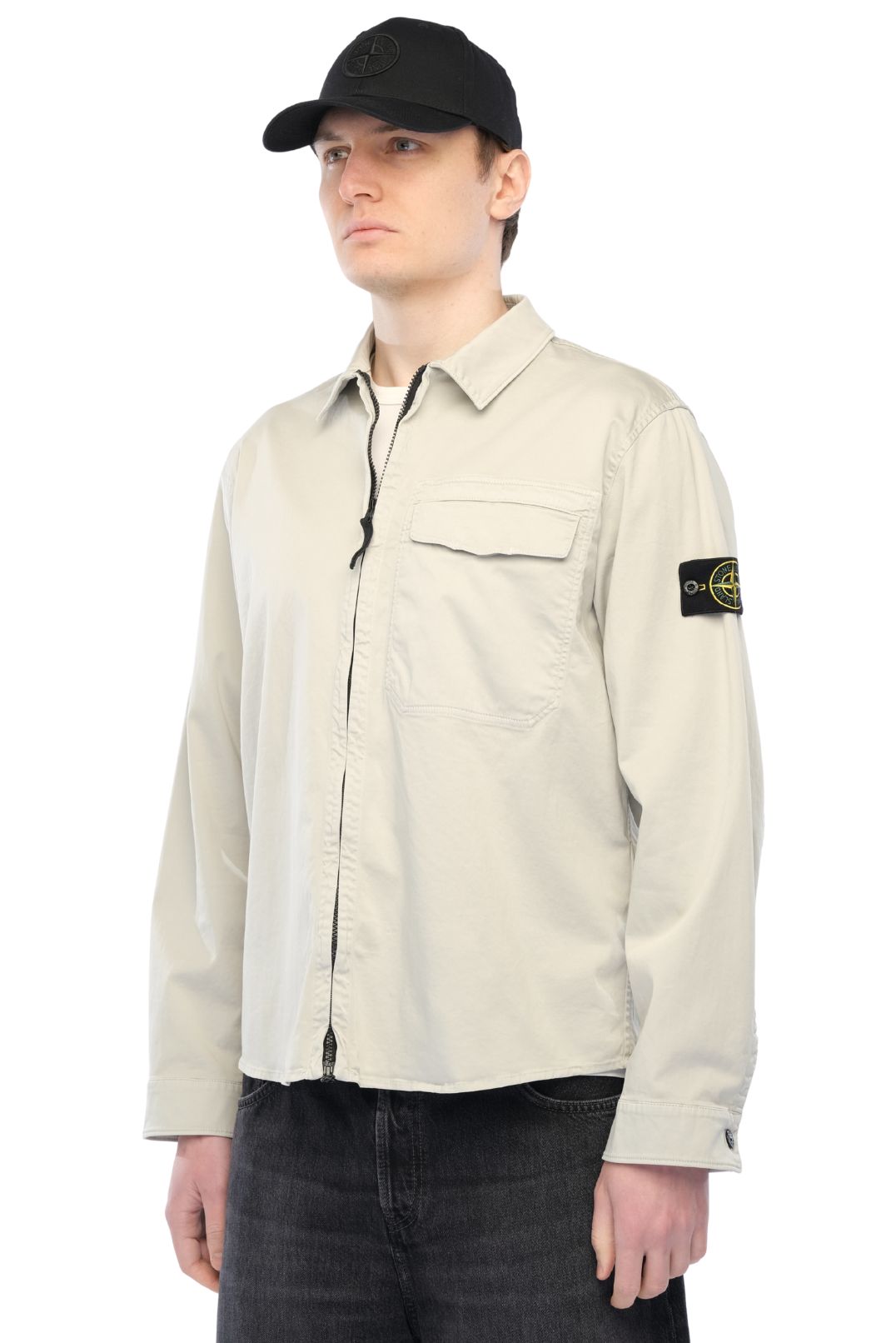 Сорочка на блискавці STONE ISLAND STm16005