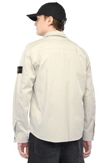 Купить оригинал Сорочка на блискавці STm16005 от бренда STONE ISLAND Сорочка на блискавці STONE ISLAND STm16005