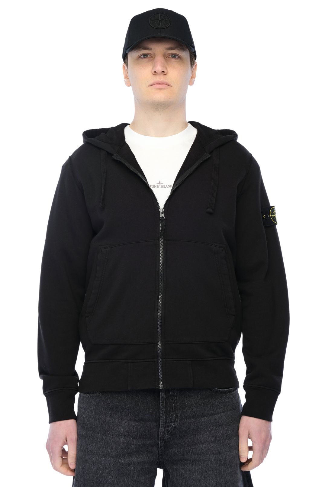 Худі на блискавці STONE ISLAND STm16055