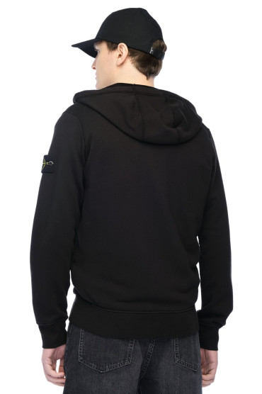 Купить оригинал Худі на блискавці STm16055 от бренда STONE ISLAND Худі на блискавці STONE ISLAND STm16055