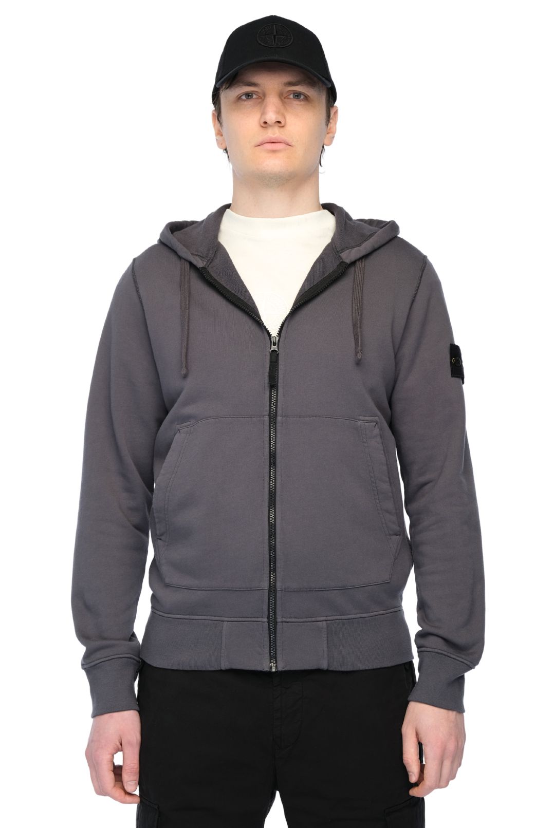 Худі на блискавці STONE ISLAND STm16056