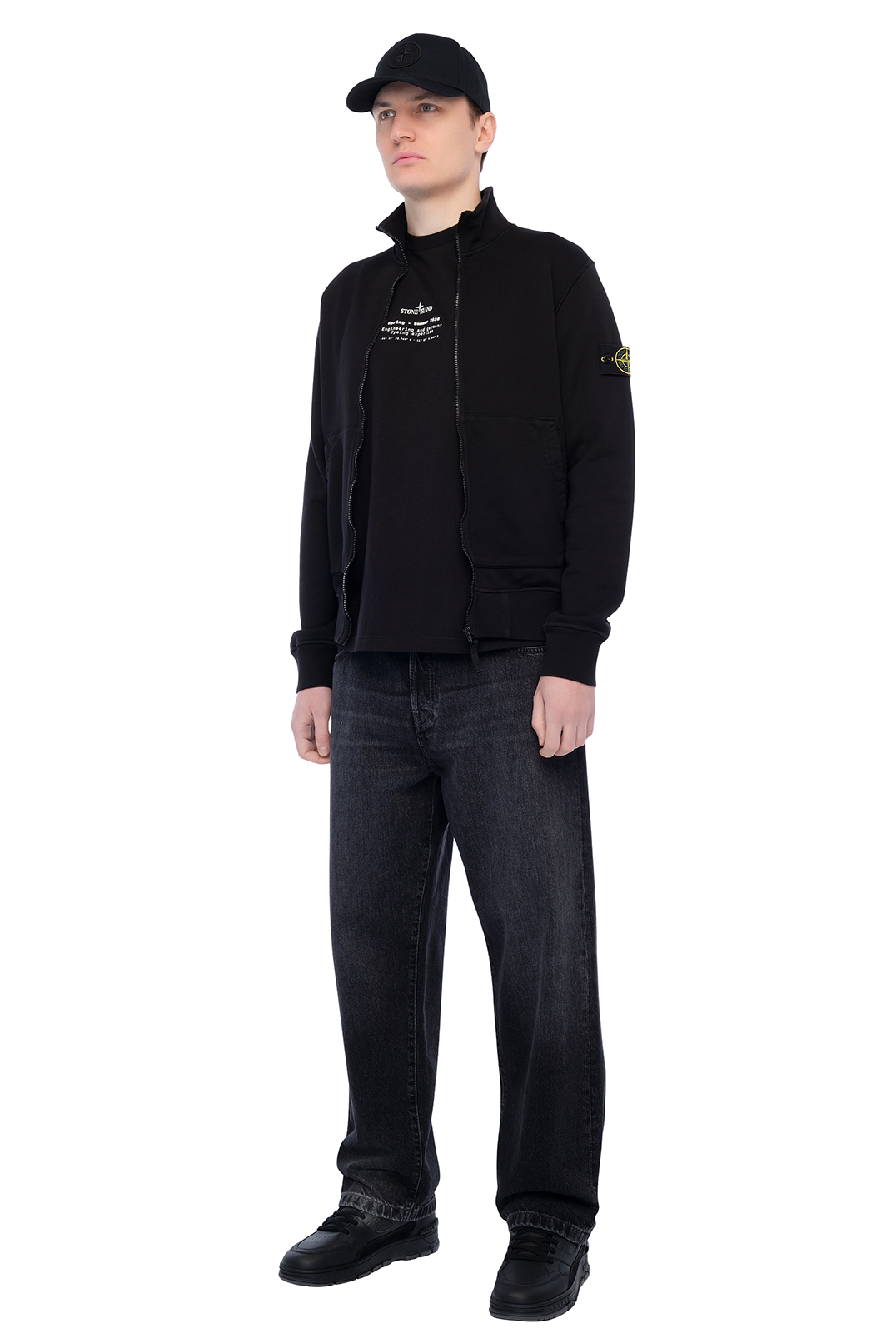 Кардиган на блискавці STONE ISLAND STm16057